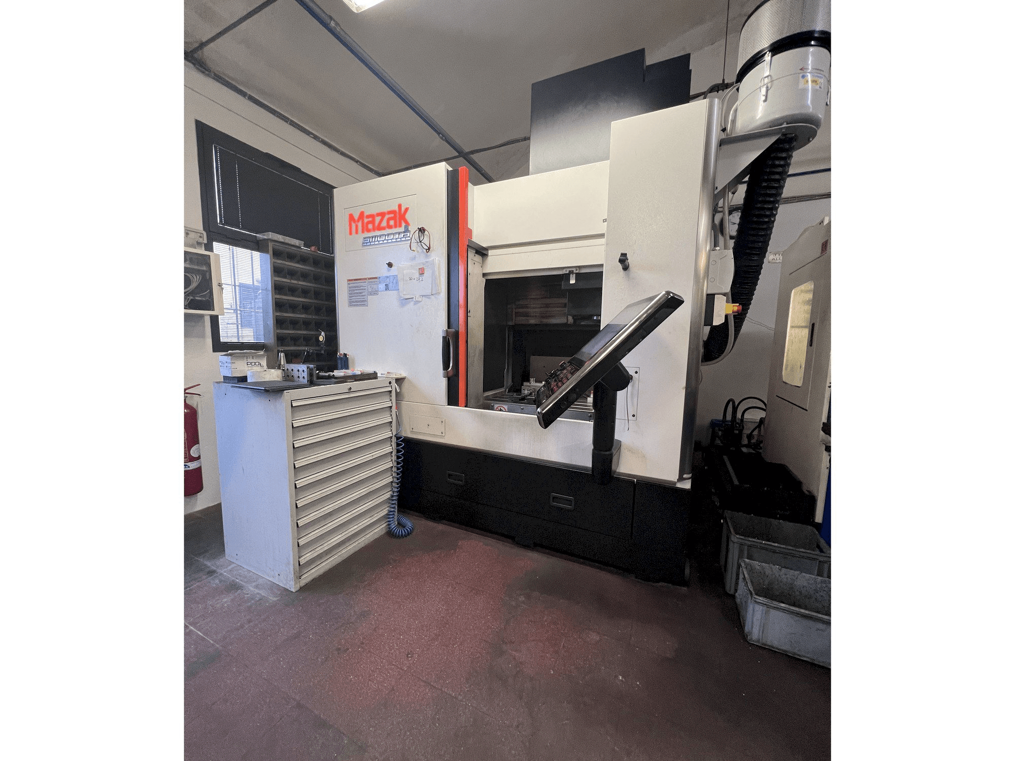 Mazak FJV 200 Smooth G-maskinen framifrån