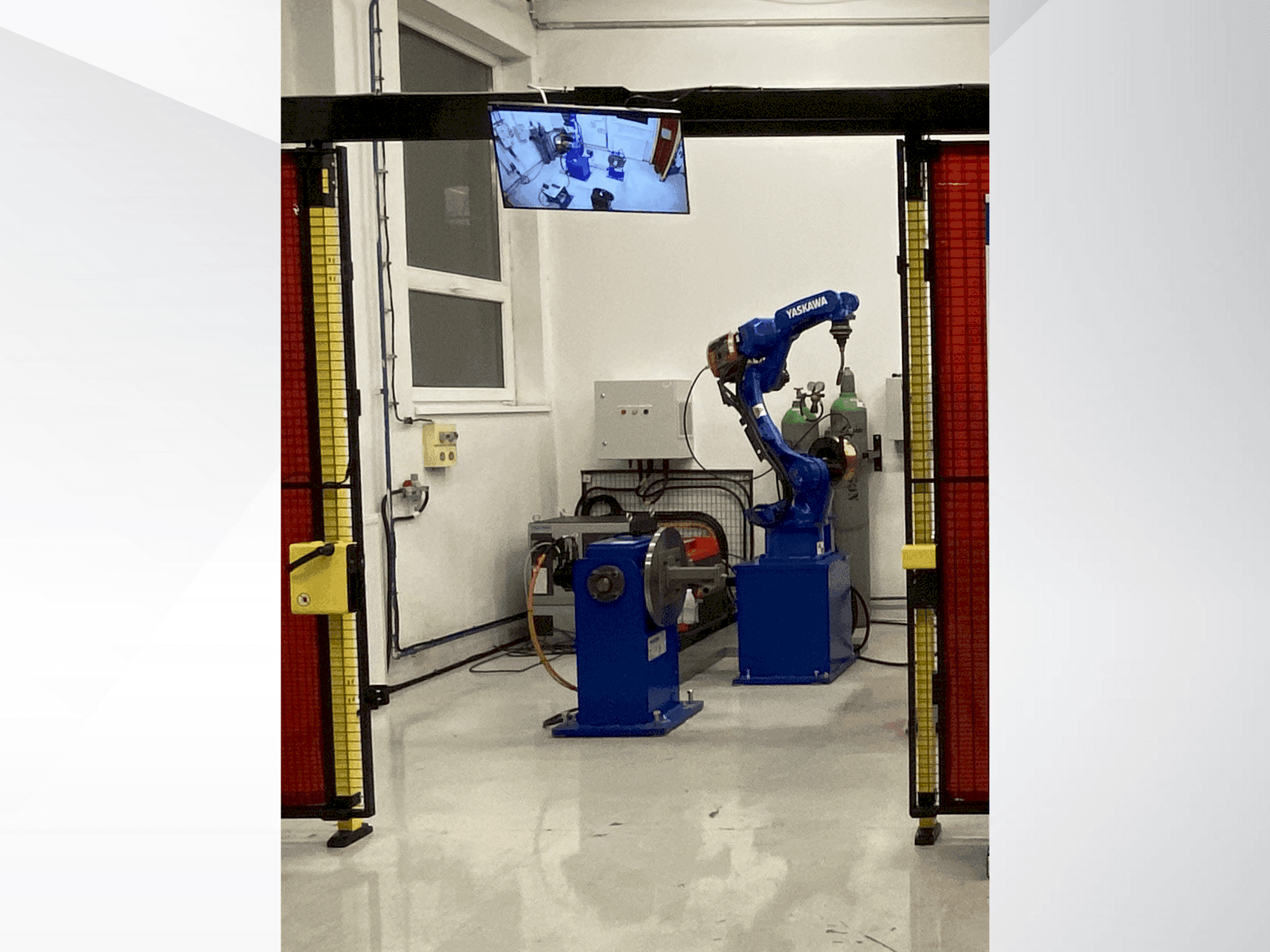 Yaskawa Motoman AR1440-maskinen framifrån