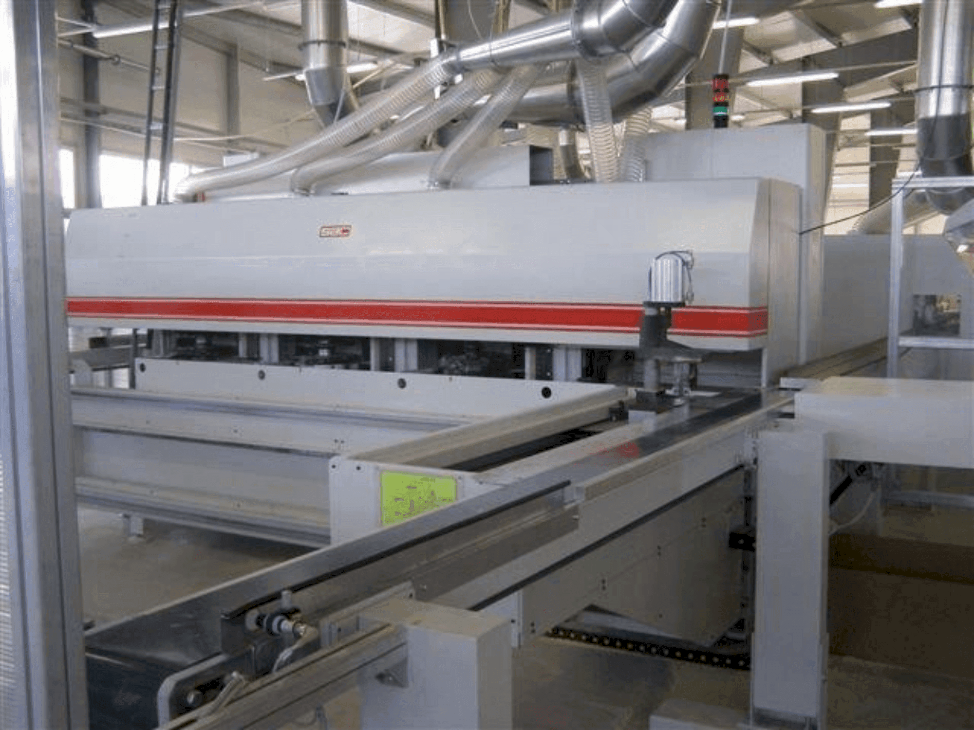 SAC F300-maskinen framifrån