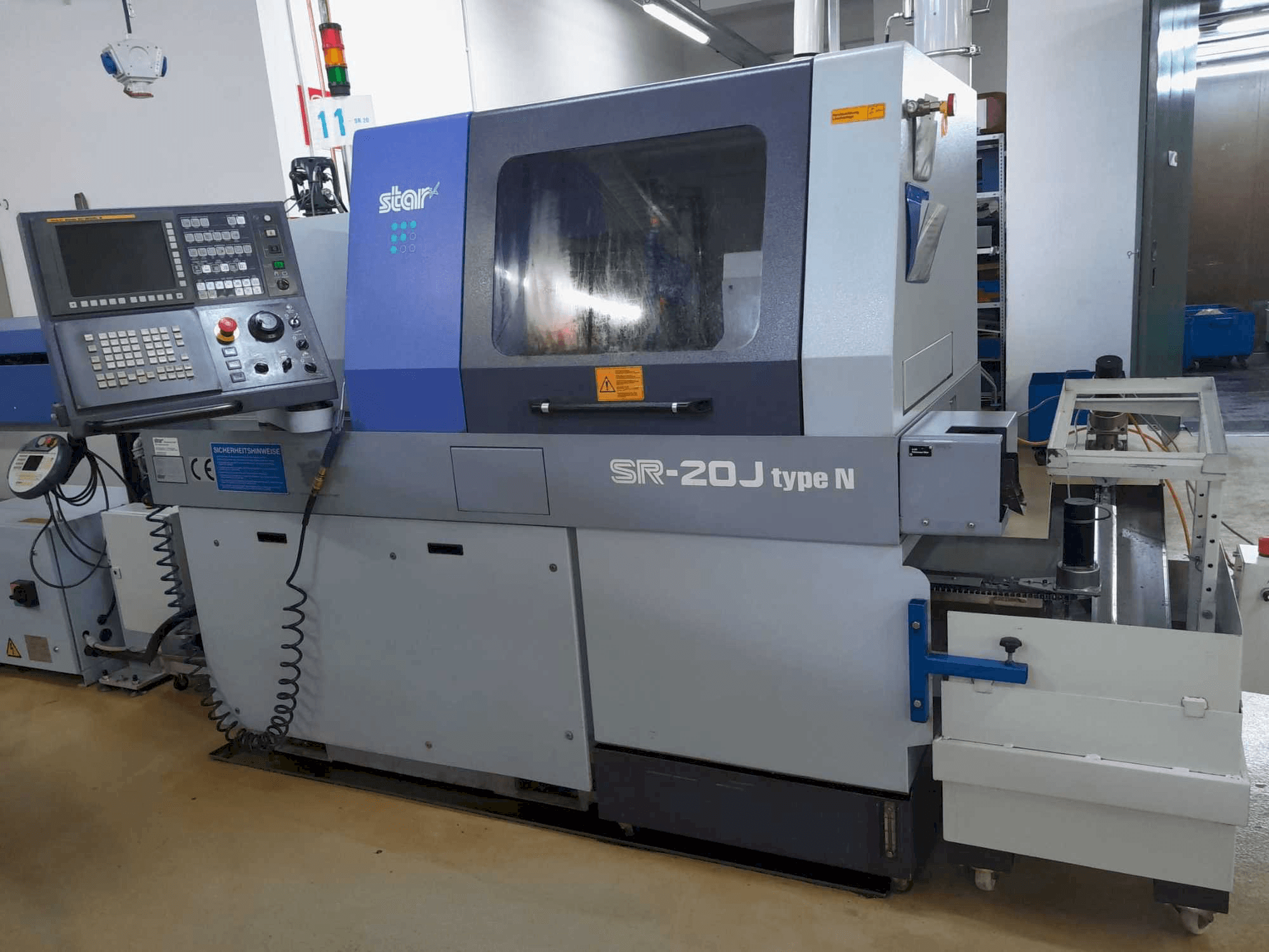 Star SR20JN-maskinen framifrån