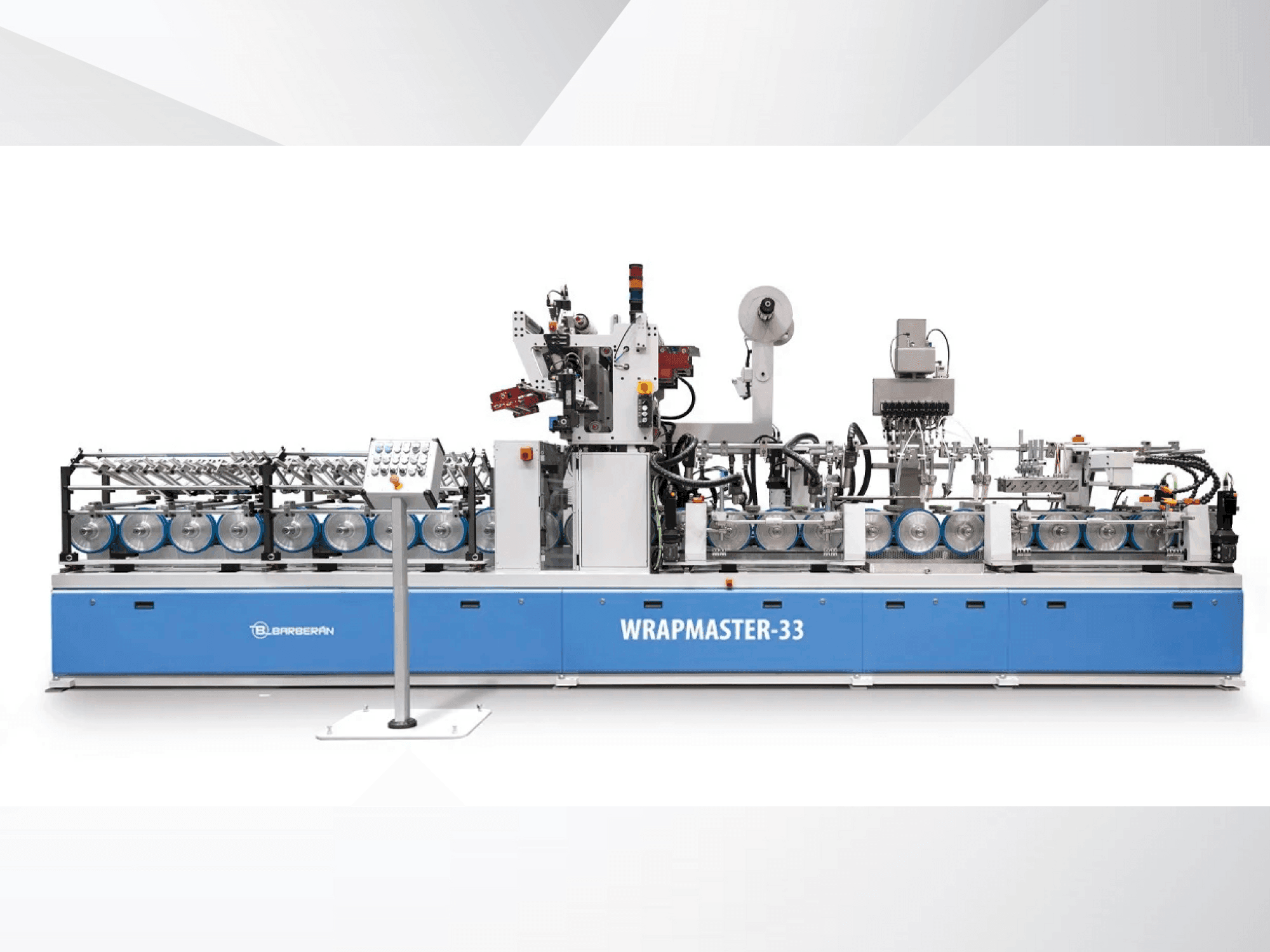 Barberan WM-33-maskinen framifrån