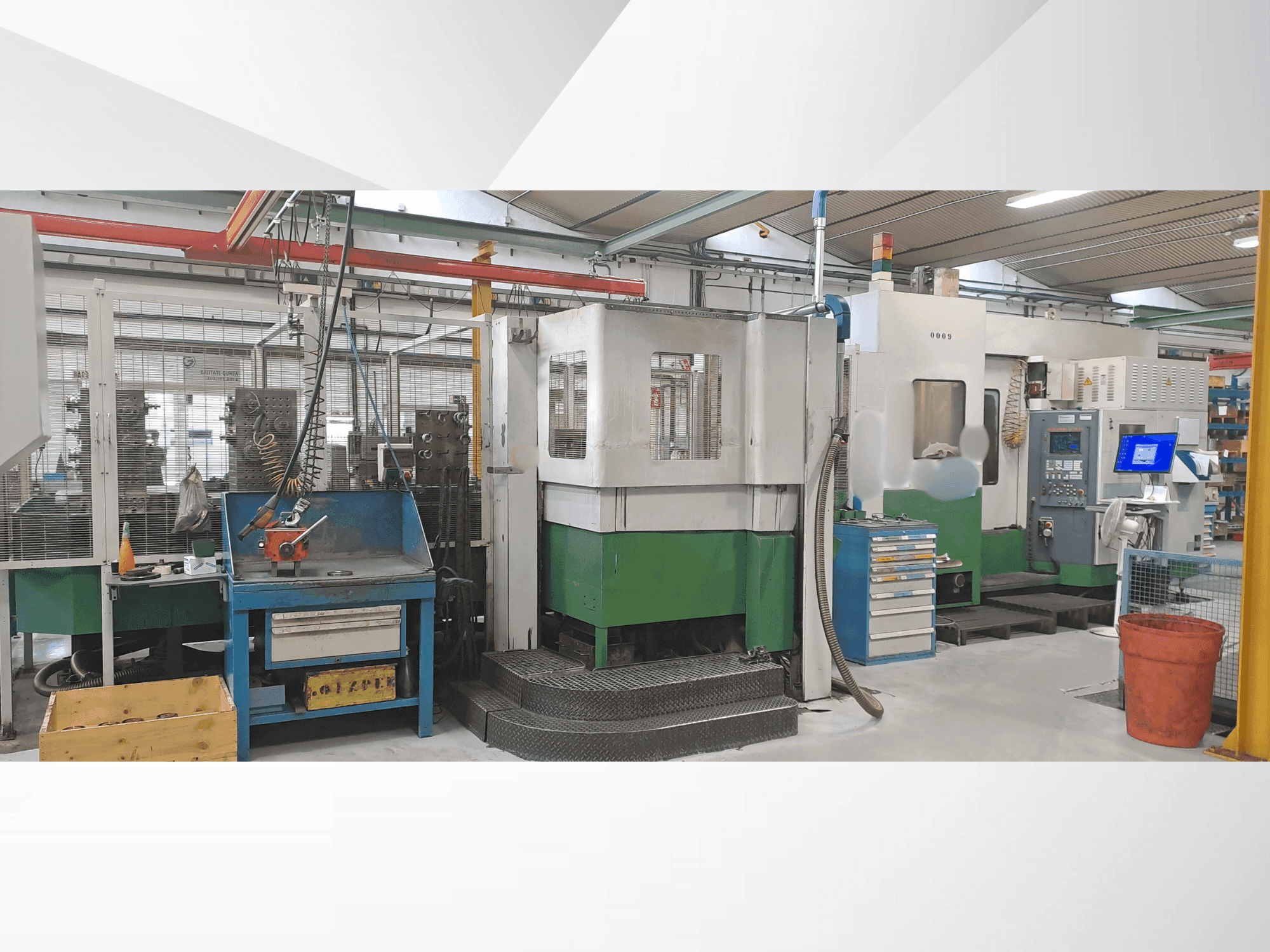 Mazak HV-630-maskinen framifrån