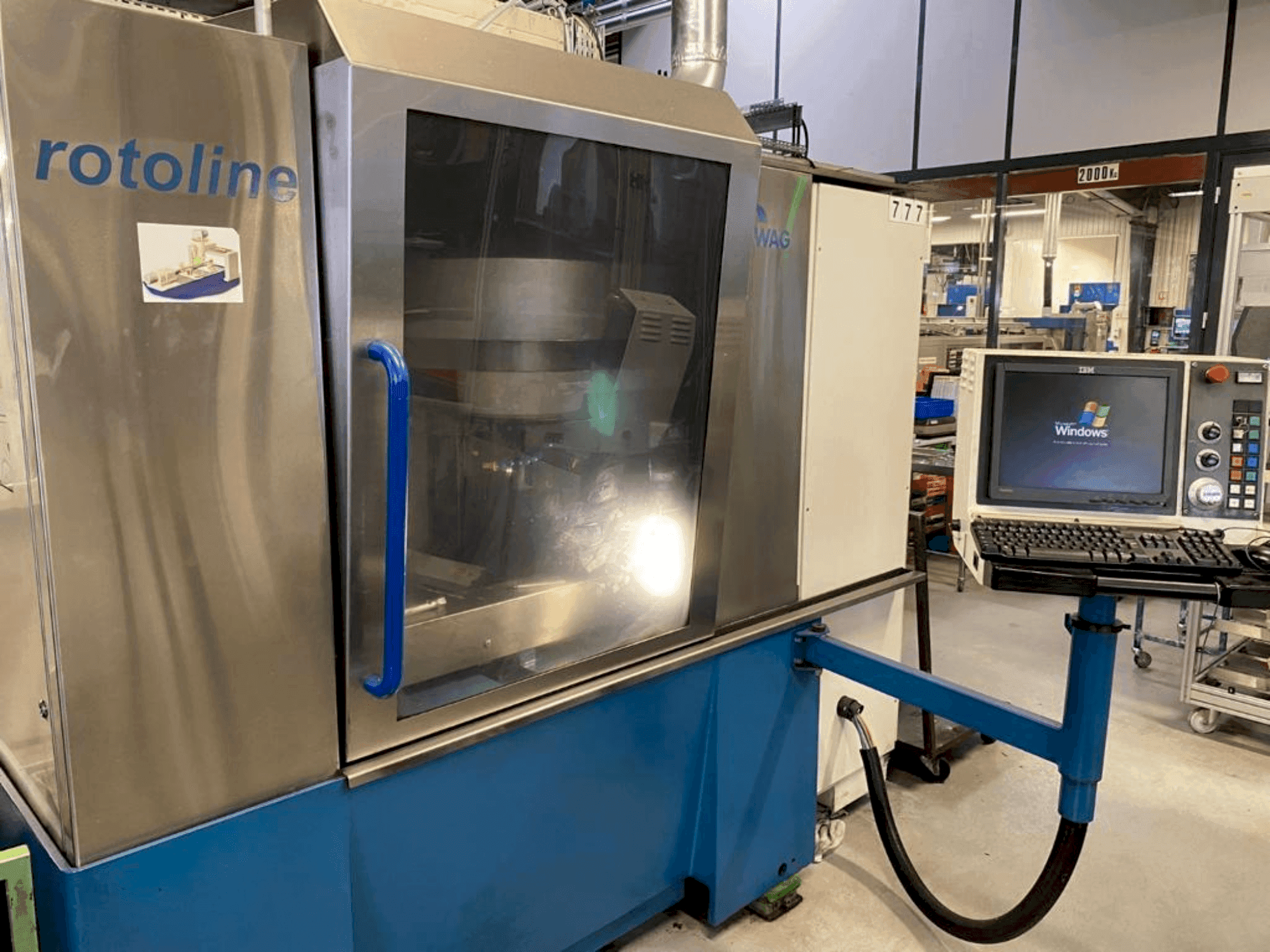 EWAG ROTOLINE 6X-maskinen framifrån