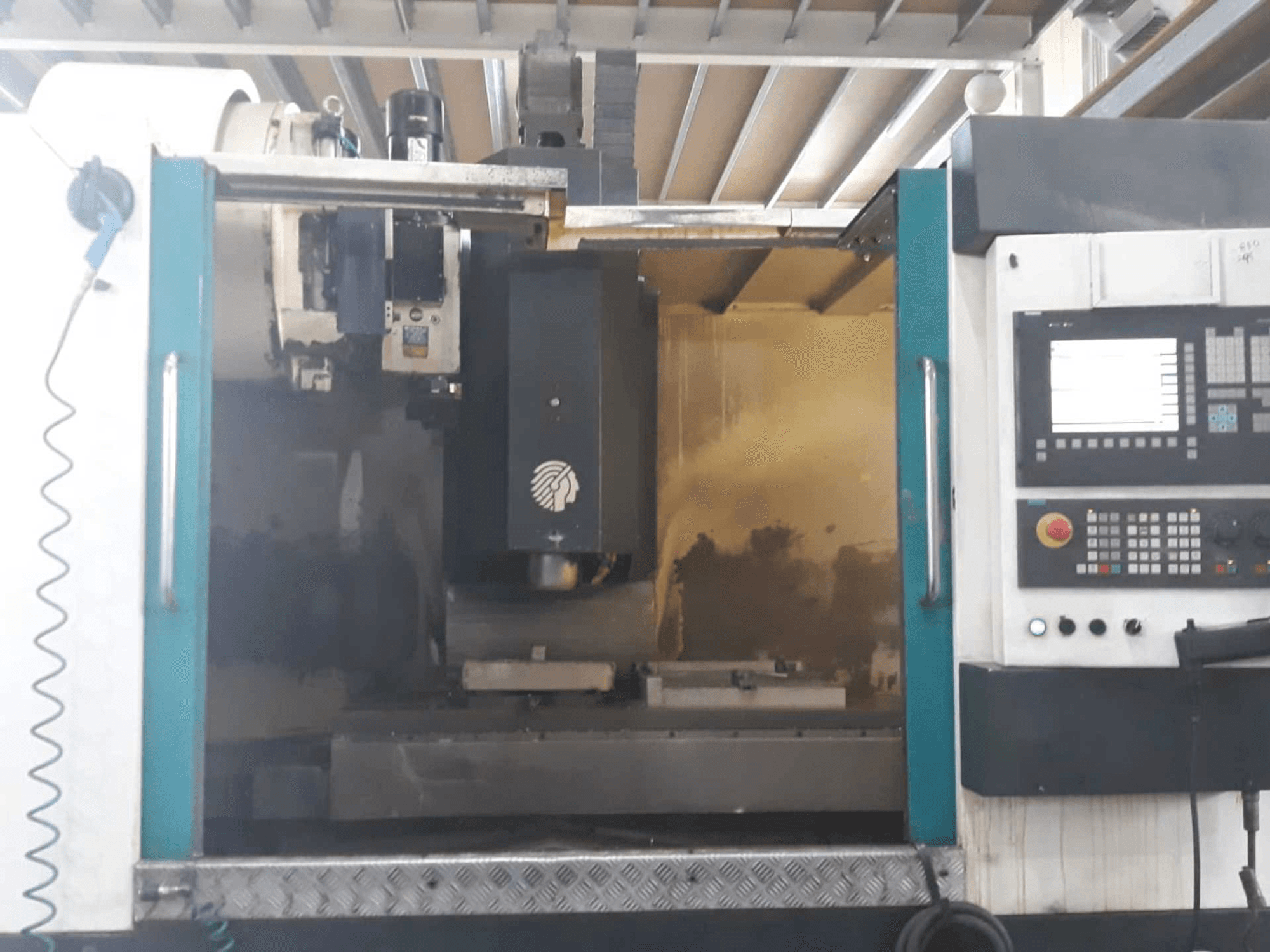 Huron VX12-maskinen framifrån