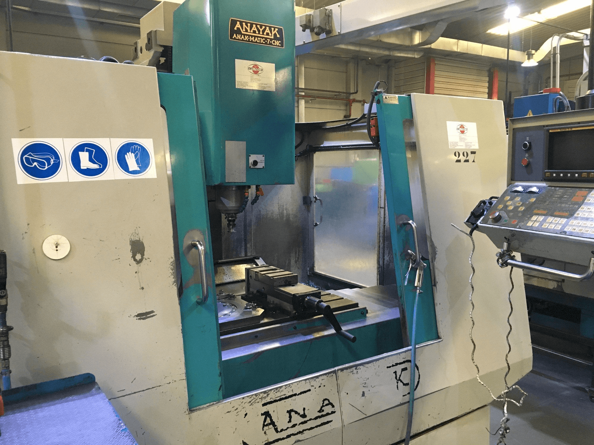 ANAYAK ANAKMATIC-7-maskinen framifrån