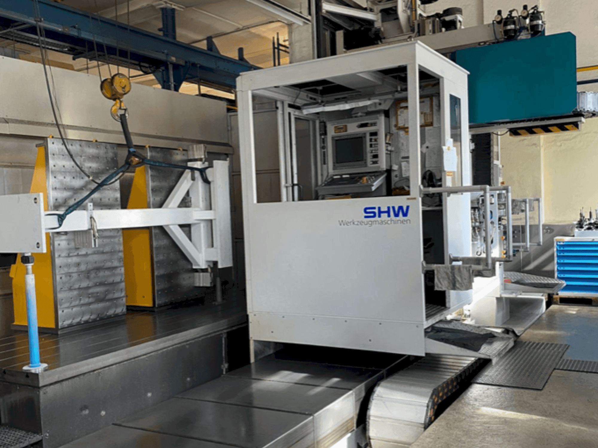 SHW Powerspeed 5-maskinen framifrån