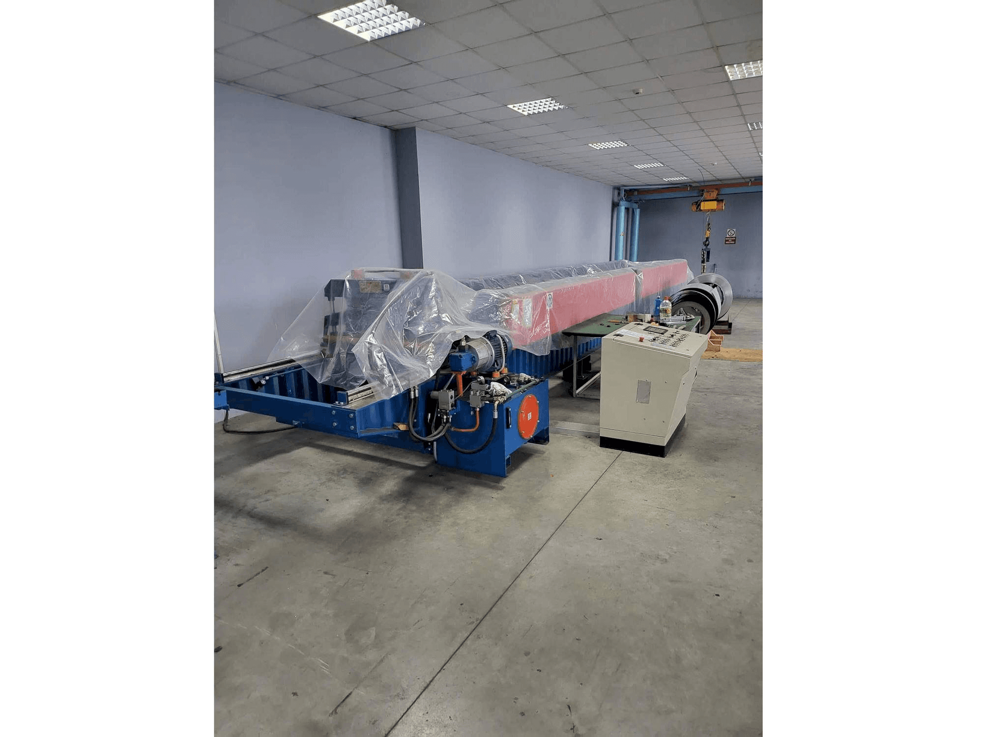 ZEMAN TR 20/130-maskinen framifrån