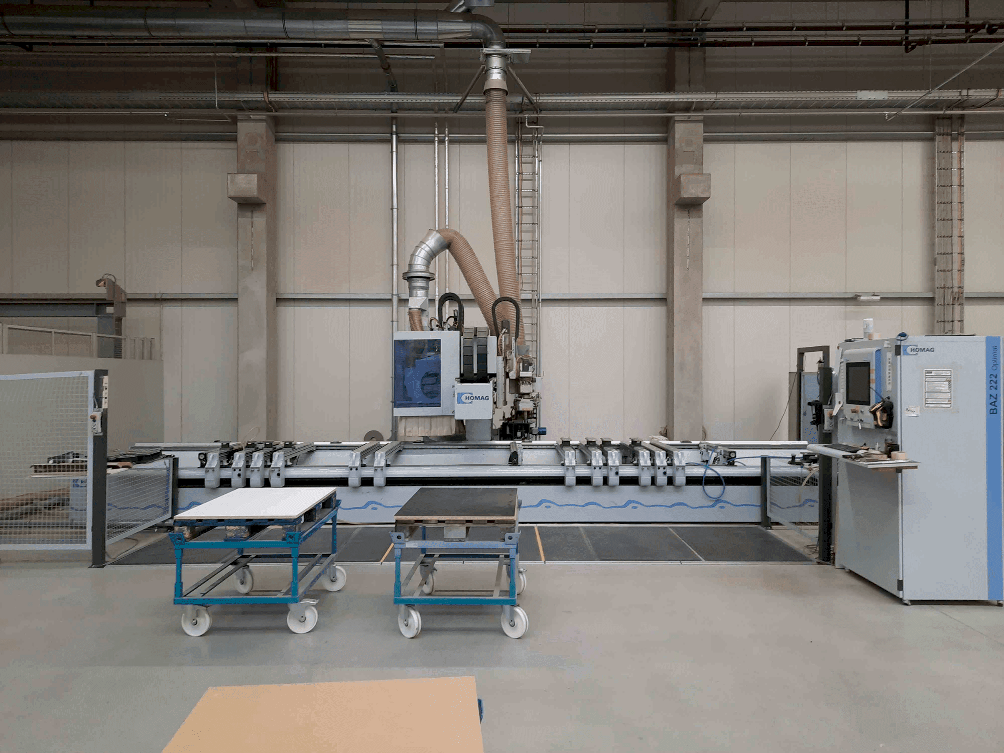 HOMAG OPTIMAT BAZ222/60/K-maskinen framifrån