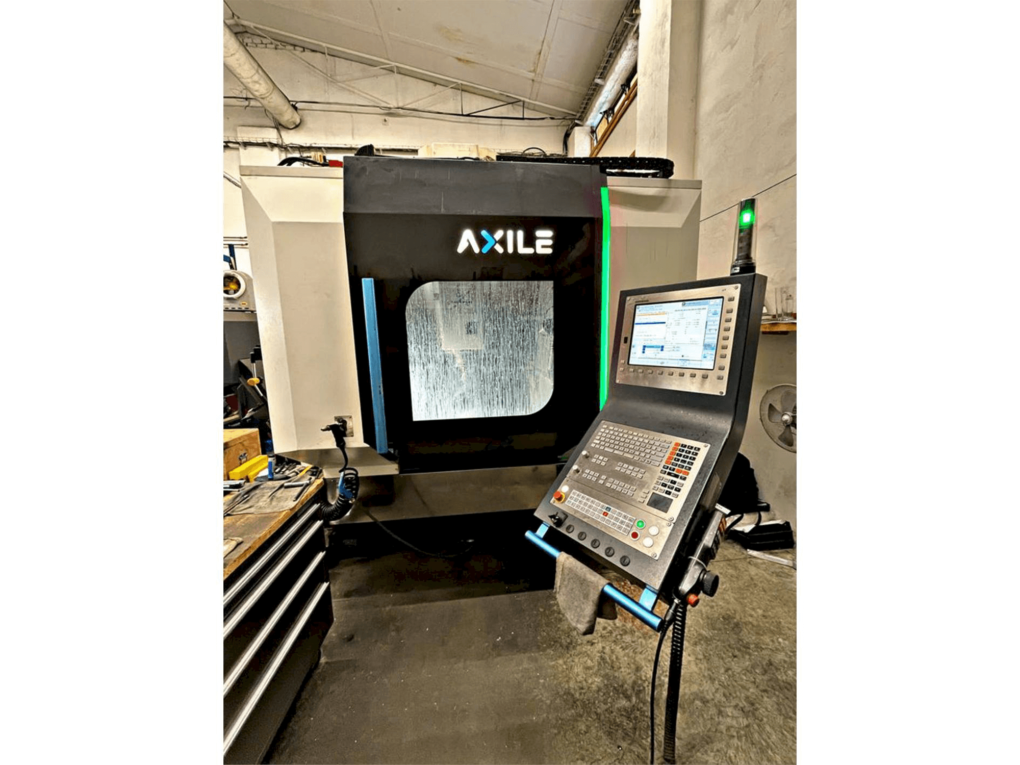 AXILE G6-maskinen framifrån