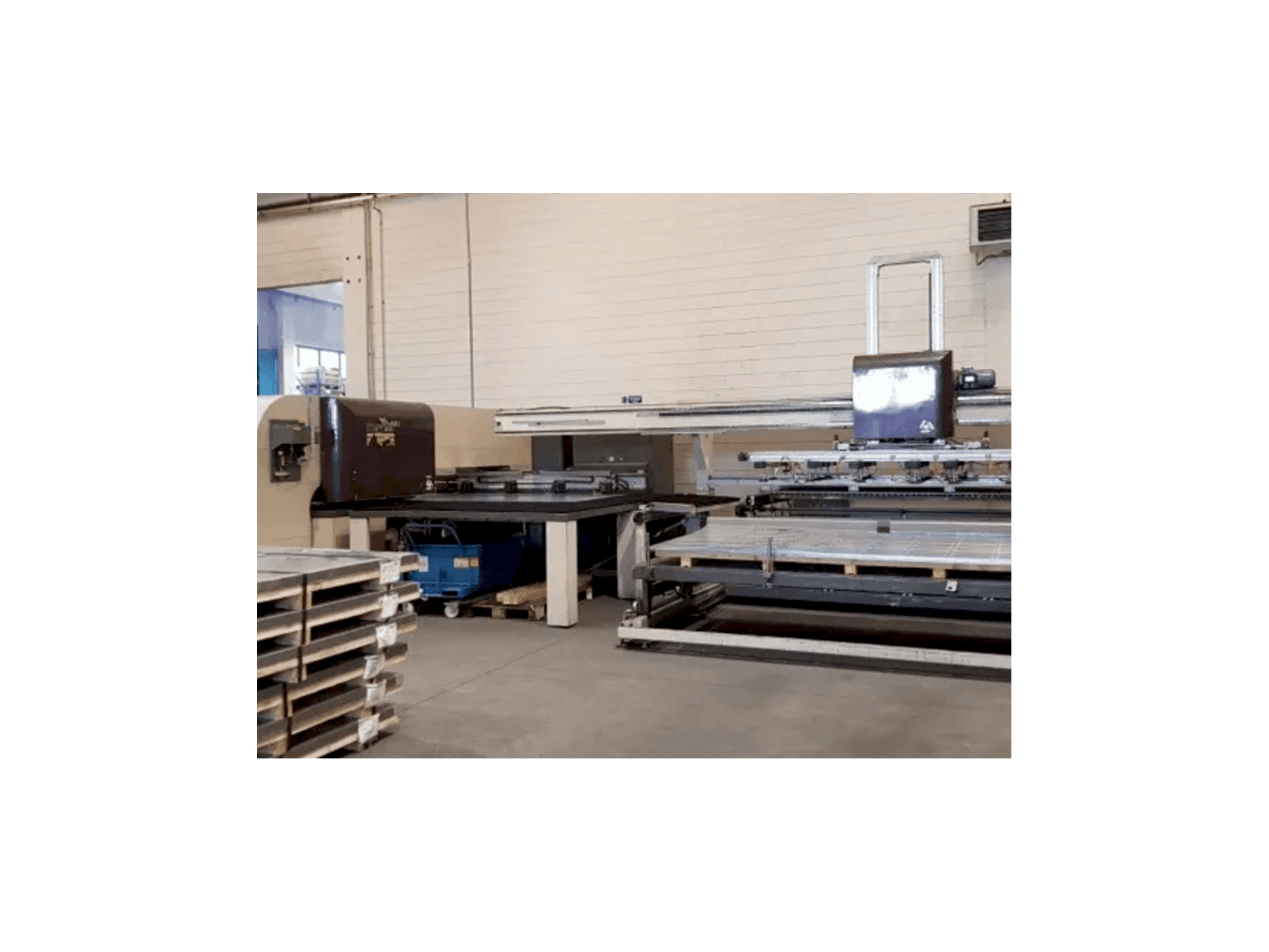 DANOBAT P1631-maskinen framifrån