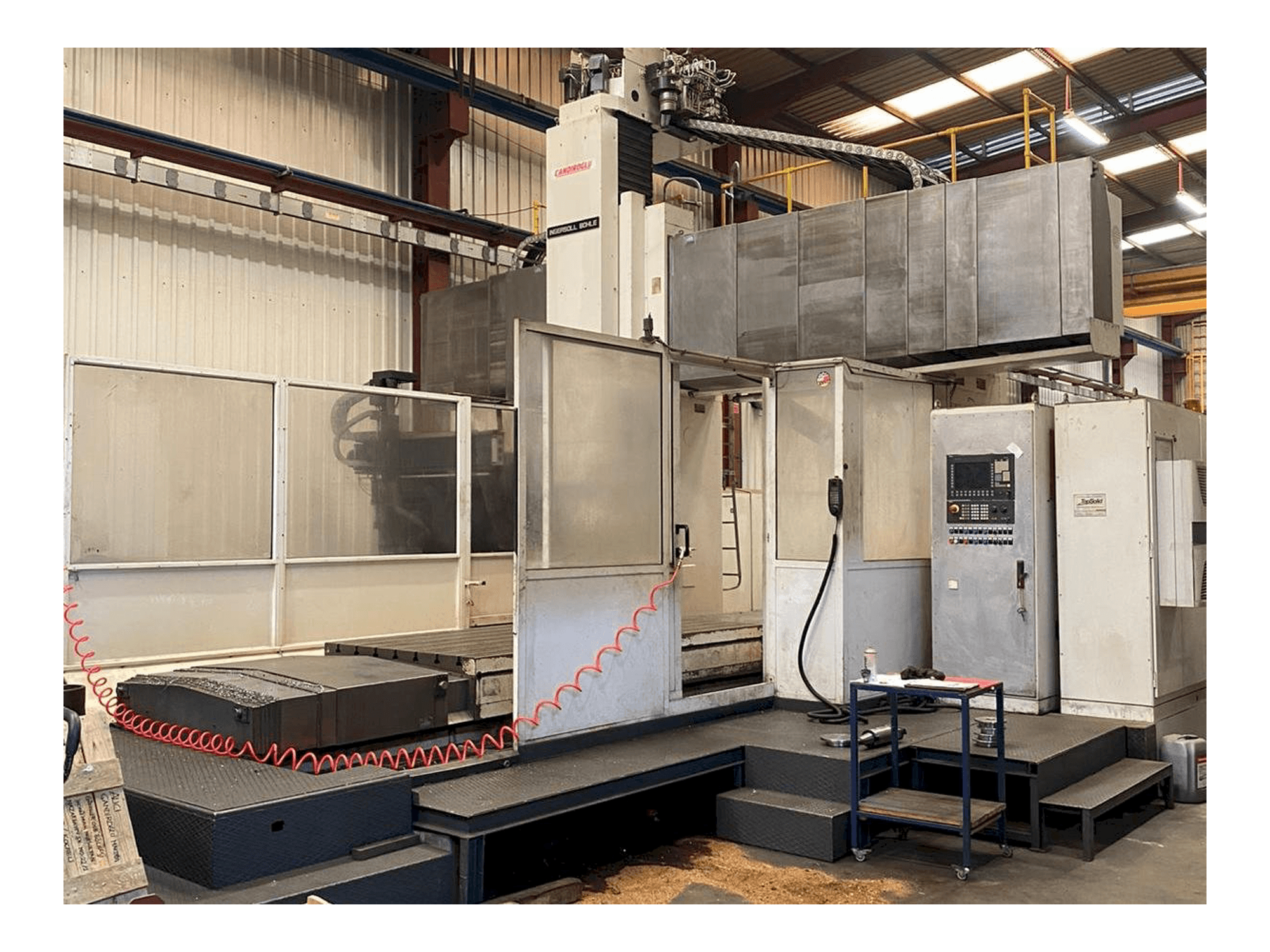 INGERSOL BOHLE Master Center T1-maskinen framifrån