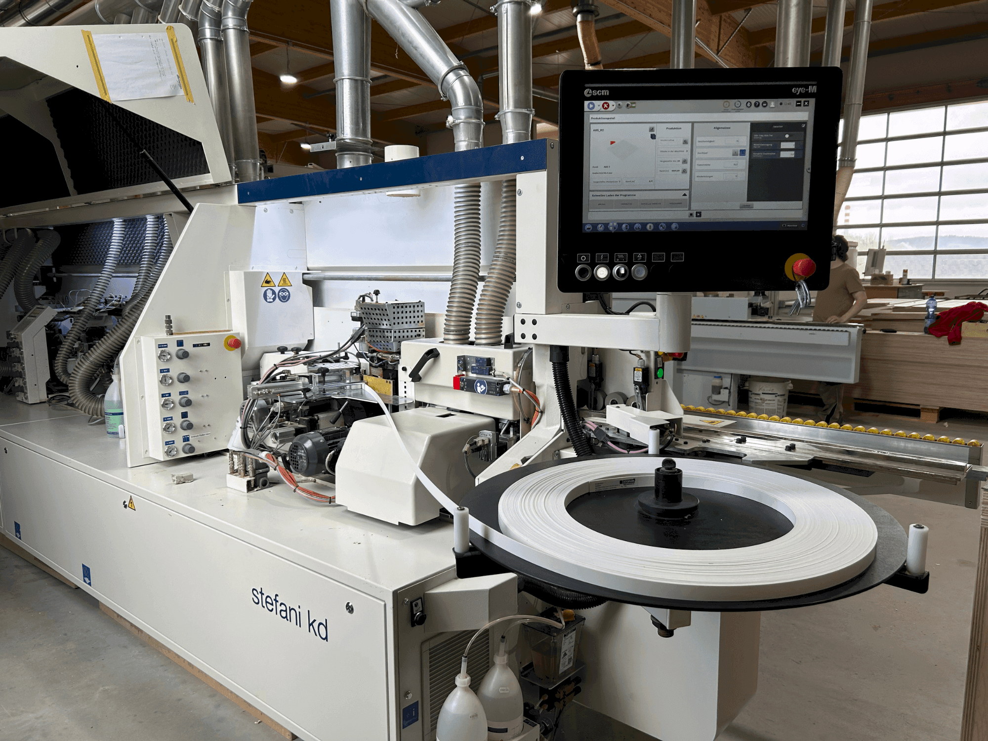 SCM Stefani kd hp-maskinen framifrån