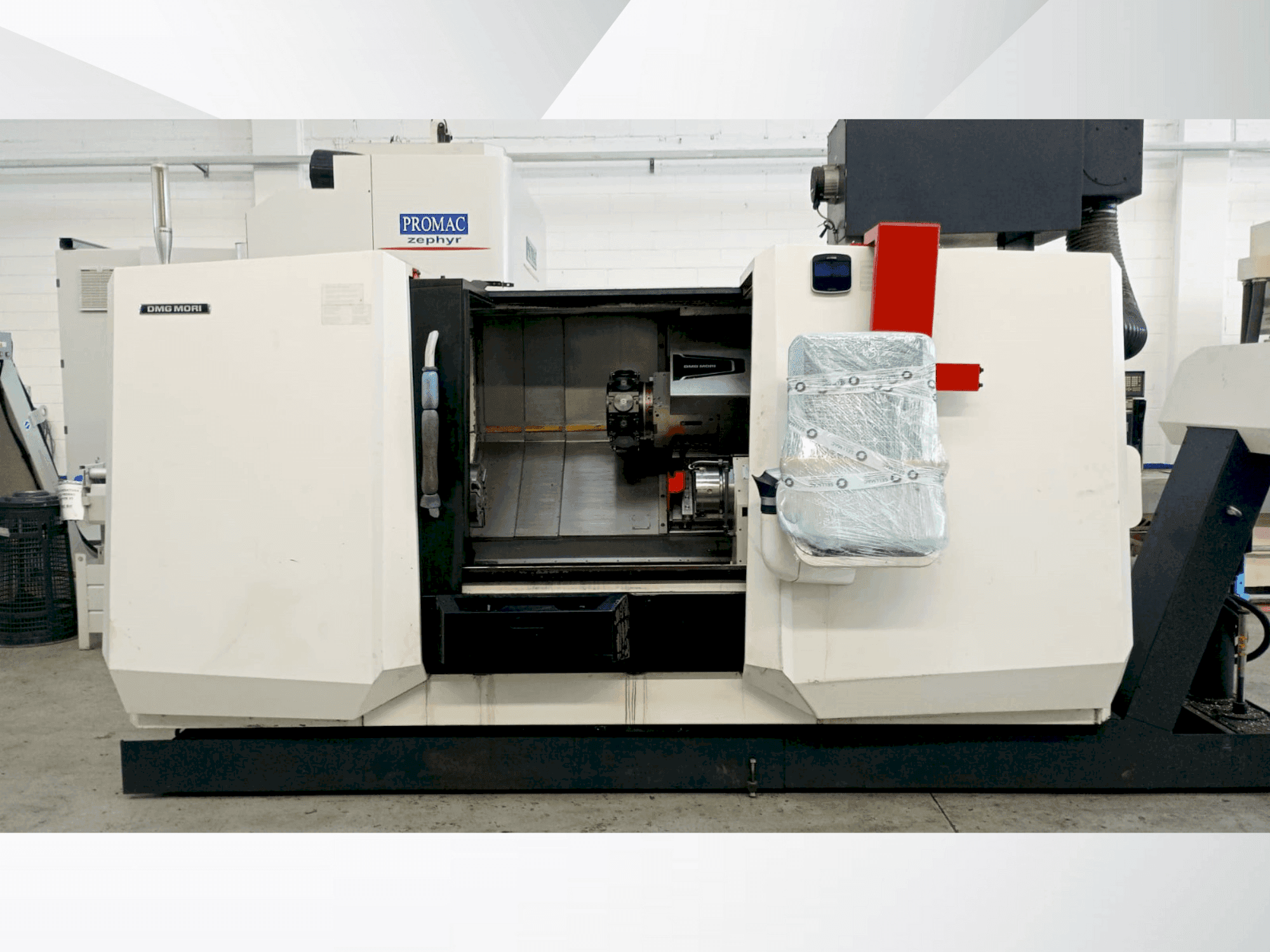 DMG MORI CLX 550-maskinen framifrån