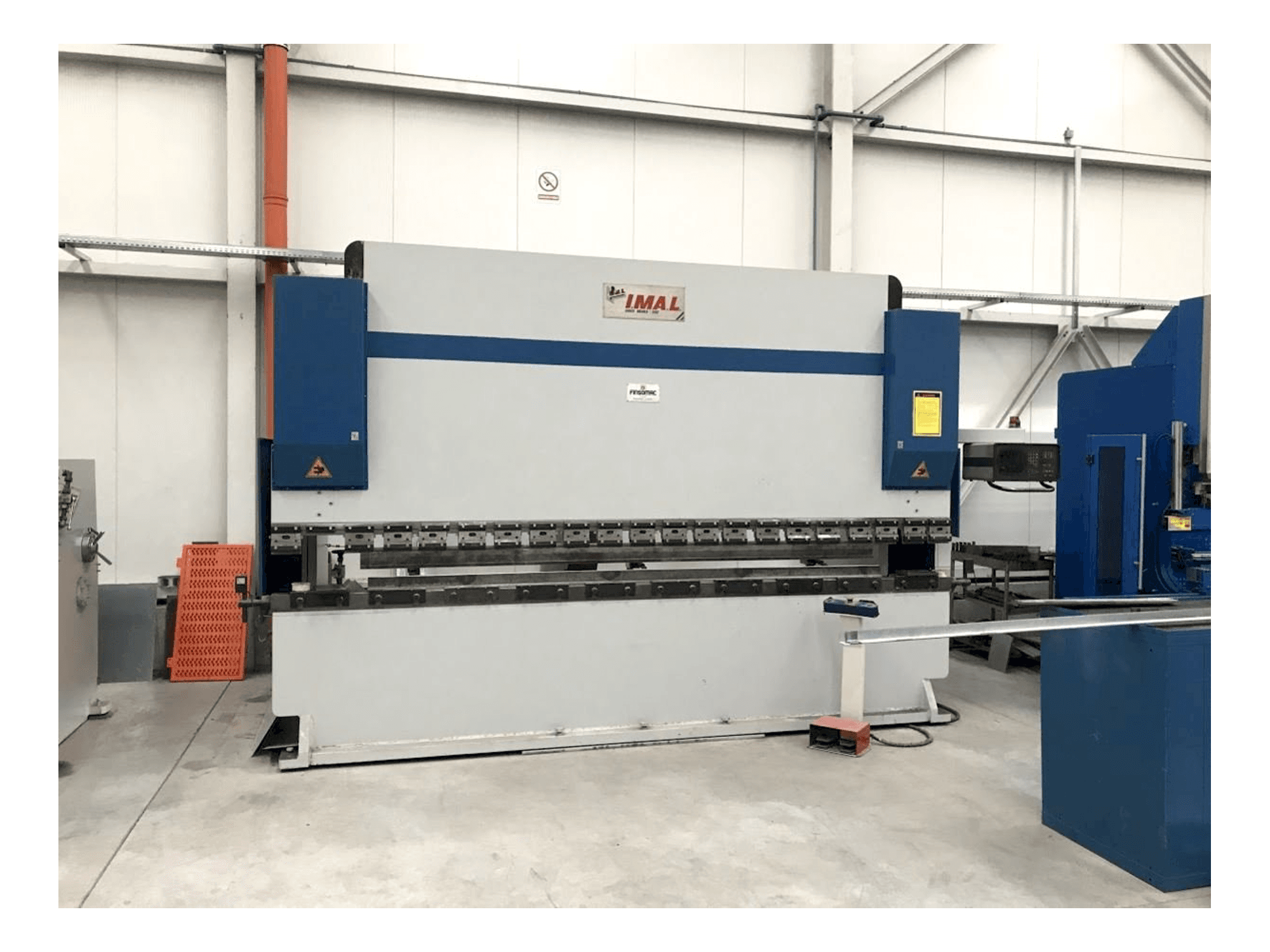 I.MA.L. E3A-maskinen framifrån